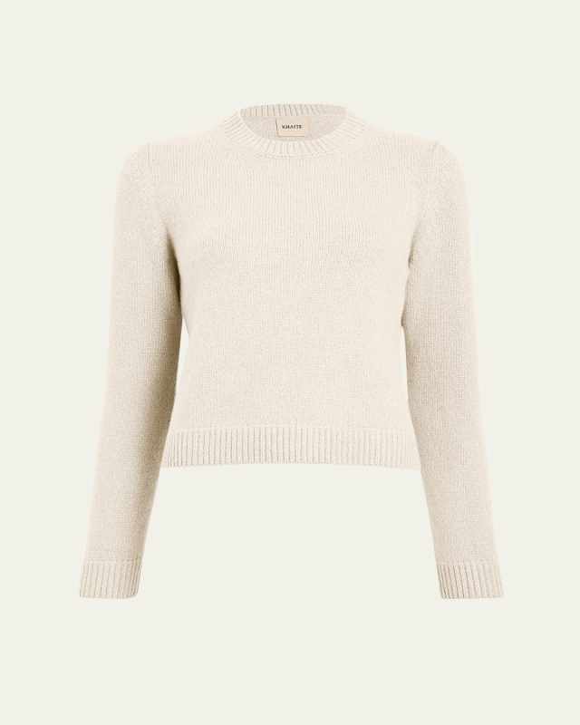 Leta Cashmere Crewneck Sweater